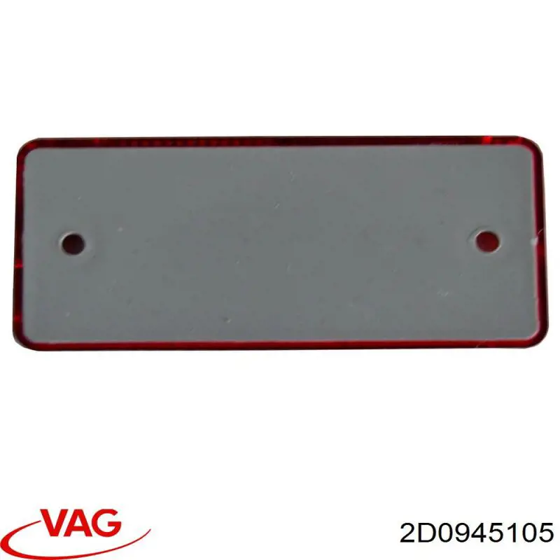 Купить 2D0945105 VAG Катафот (отражатель) заднего бампера