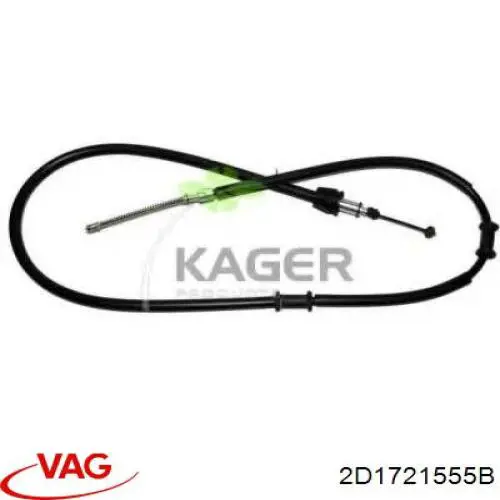 Купить Трос газа Фольксваген ЛТ 28-35 II 2DB, 2DE, 2DK