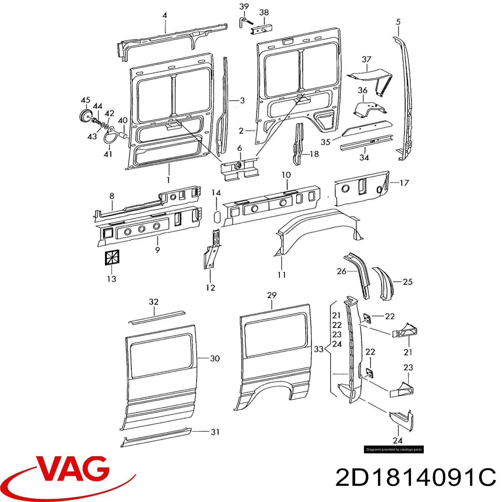  2D1814091C VAG