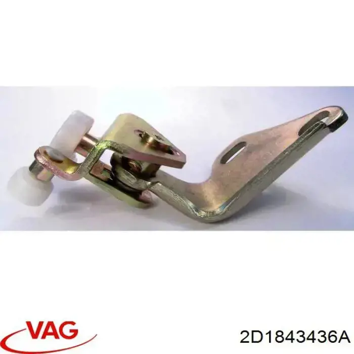 Ролик двери боковой (сдвижной) правый верхний VAG 2D1843436A цена, от 11.19 USD