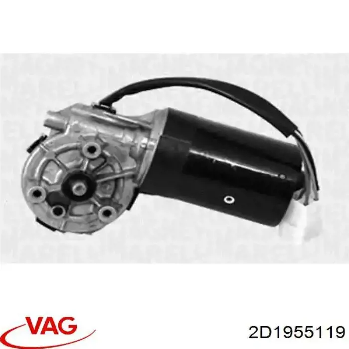 2D1955119 VAG мотор стеклоочистителя лобового стекла