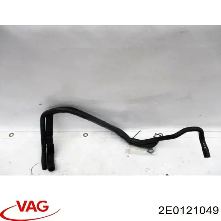 2E0121049 VAG Manguera del radiador original y equivalente