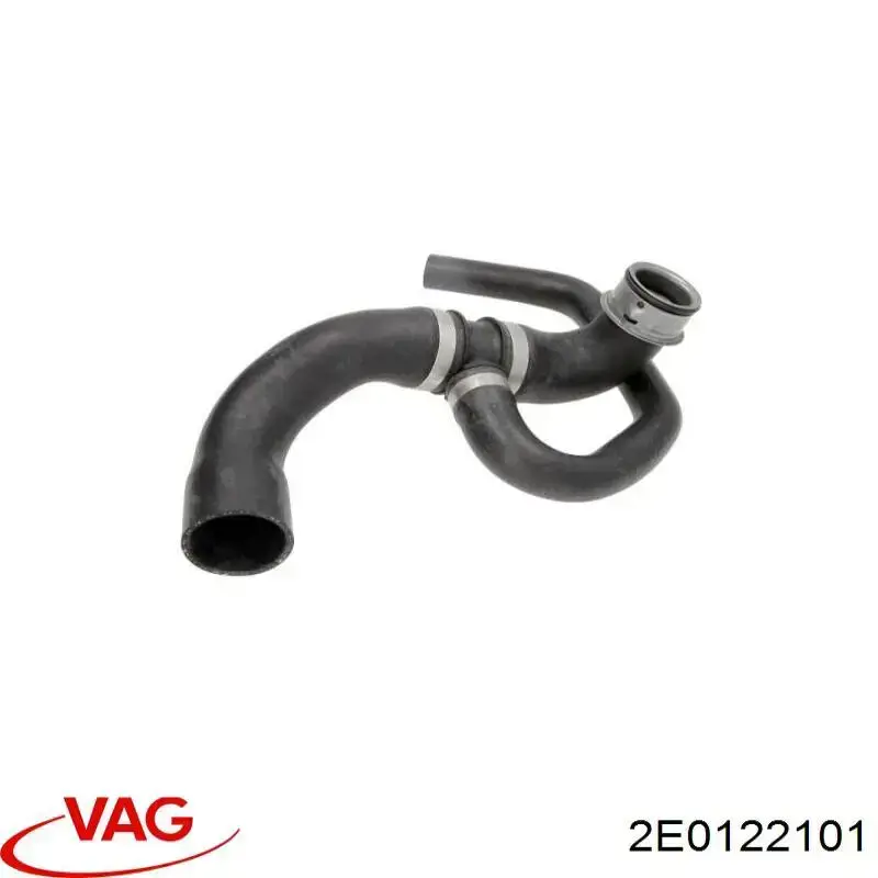 Шланг радиатора охлаждения VAG 2E0122101 цена, от 26.91 USD