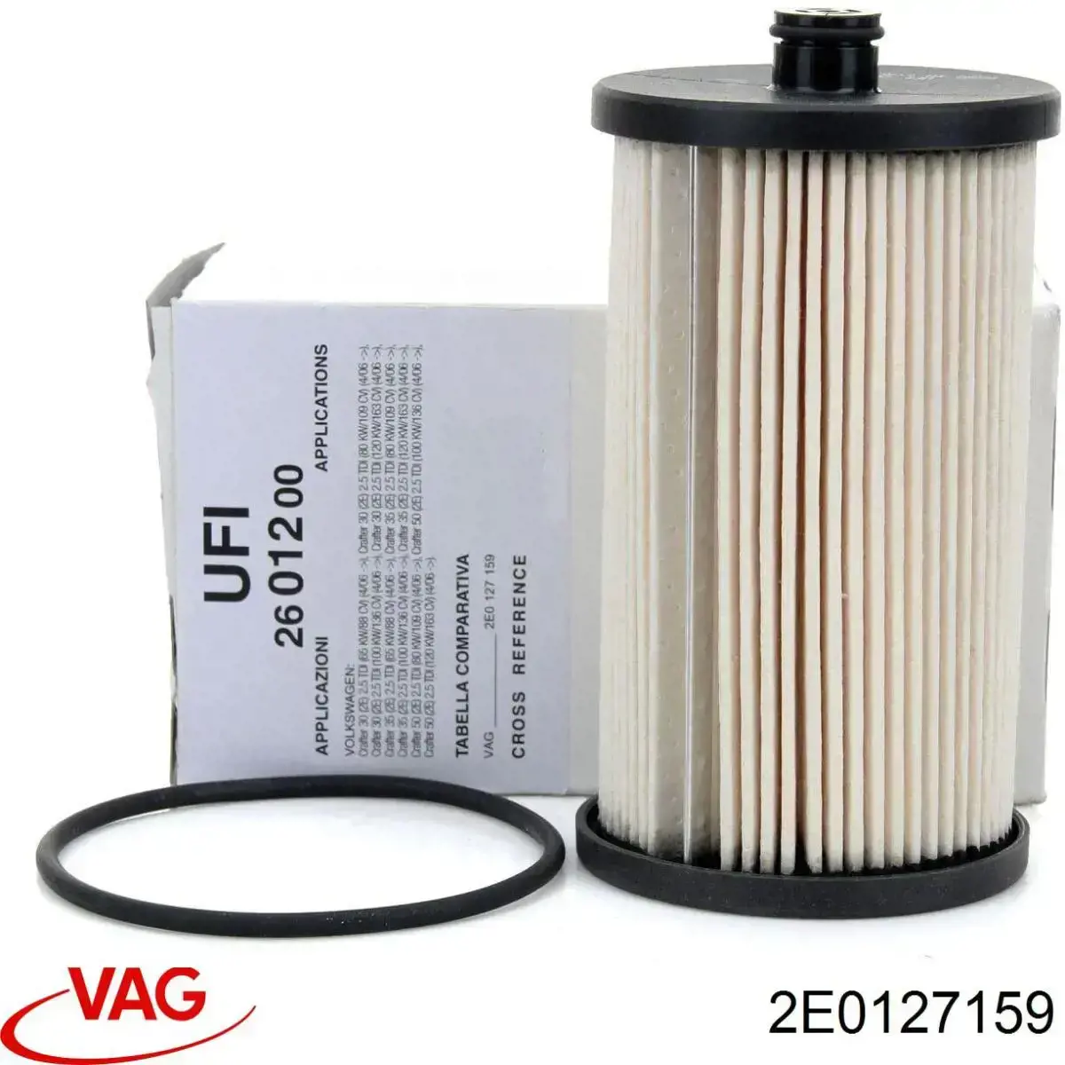 2E0127159 VAG filtro de combustível