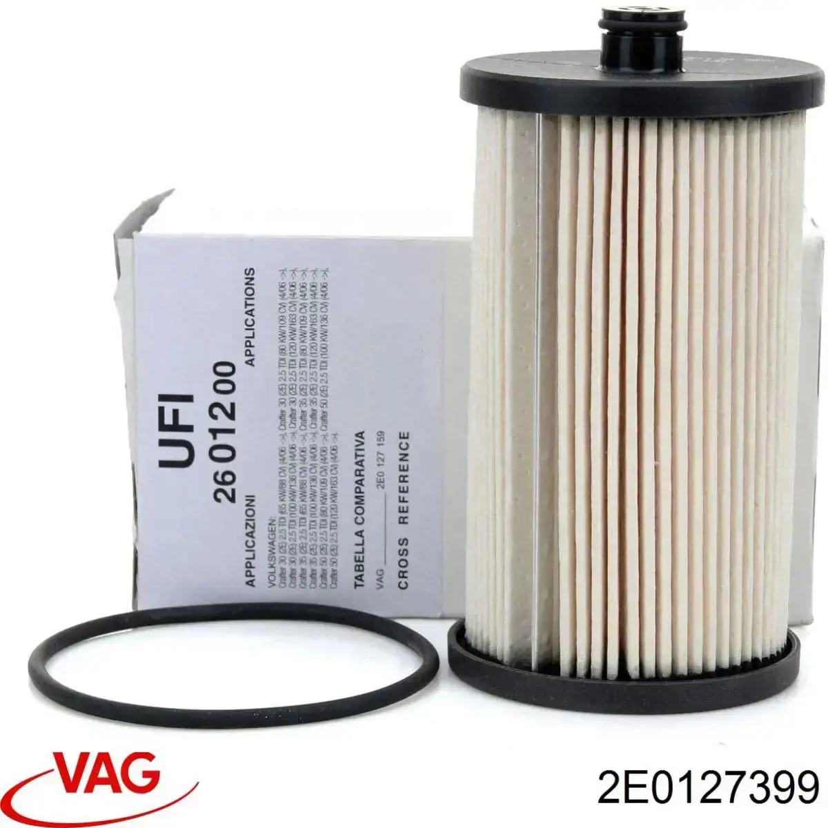 Caixa de filtro de combustível Volkswagen LT 28-46 II 2DA, 2DD, 2DH