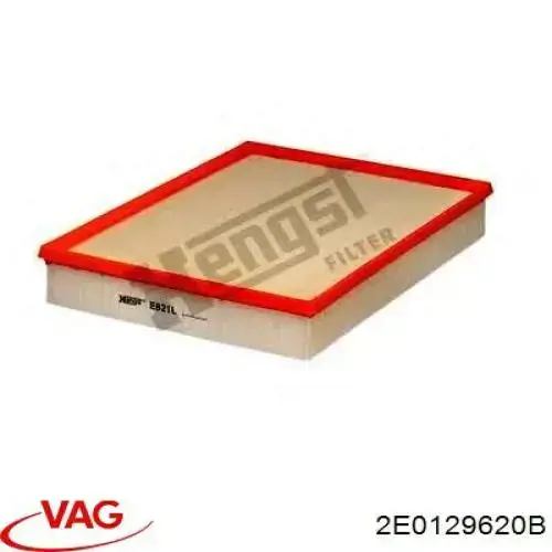 2E0129620B VAG воздушный фильтр