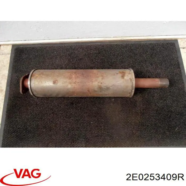 Глушитель, центральная часть VAG 2E0253409R цена, от 76.69 USD