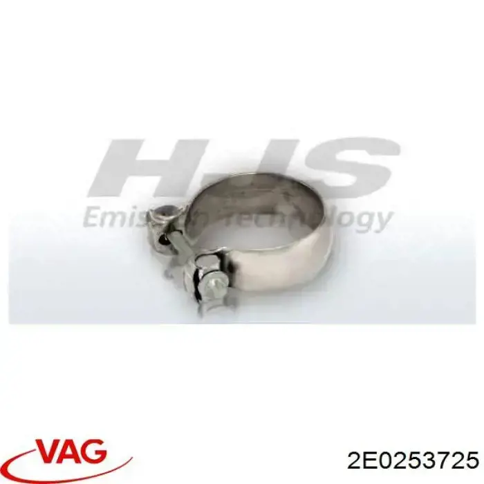 Хомут глушителя передний VAG 2E0253725