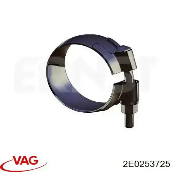 Хомут крепления глушителя передний VAG 2E0253725 цена, от 35.53 USD