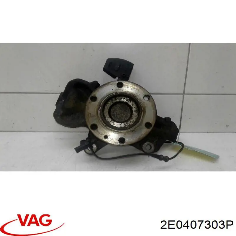 Цапфа передняя левая 2E0407303K VAG