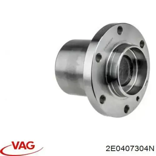 Цапфа (поворотный кулак) передний правый VAG 2E0407304N цена, от 361.04 USD