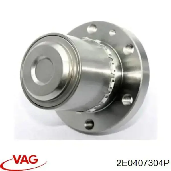 Цапфа (поворотный кулак) передний правый VAG 2E0407304P цена, от 283.42 USD