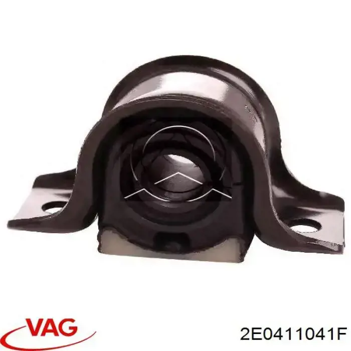 Втулка переднего стабилизатора VAG 2E0411041F цена, от 6.89 USD