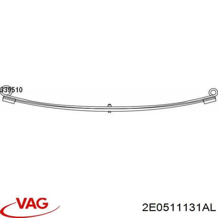 A9063204306 Mercedes Задние рессоры