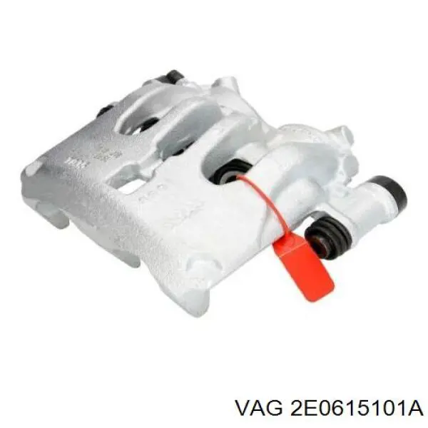 2E0615101A VAG Суппорт тормозной, передний, левый