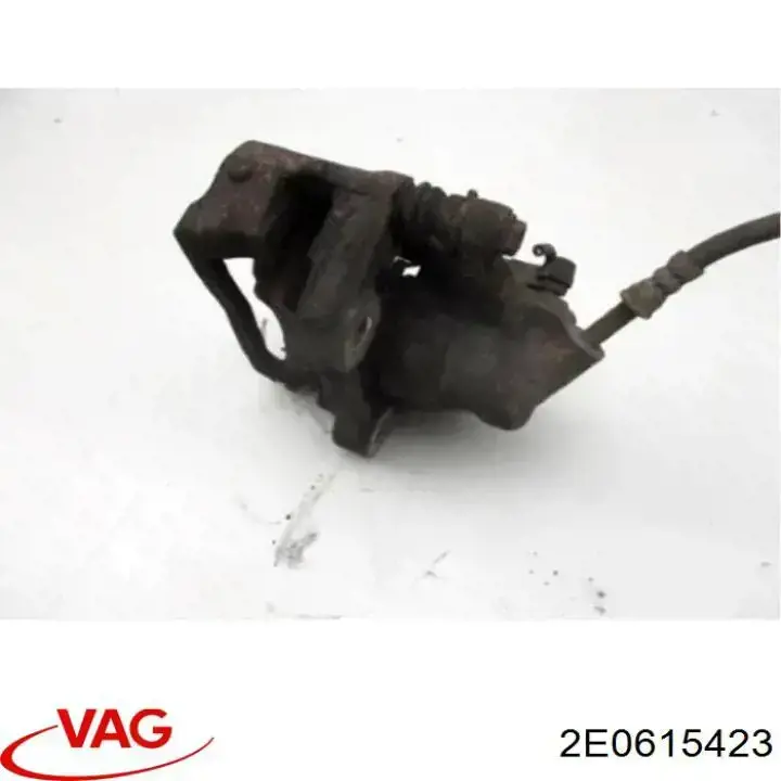 2E0615423 VAG Тормозной суппорт задний левый