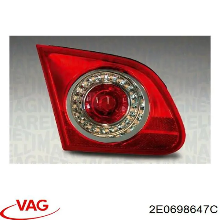 Ремкомплект тормозной системы VAG 2E0698647C цена, от 7.05 USD