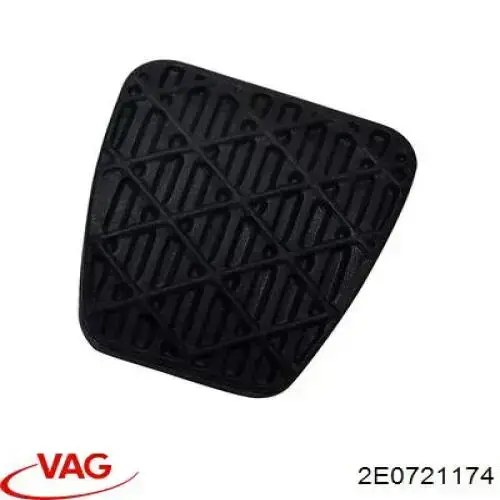 2E0721174 VAG Накладка педали сцепления