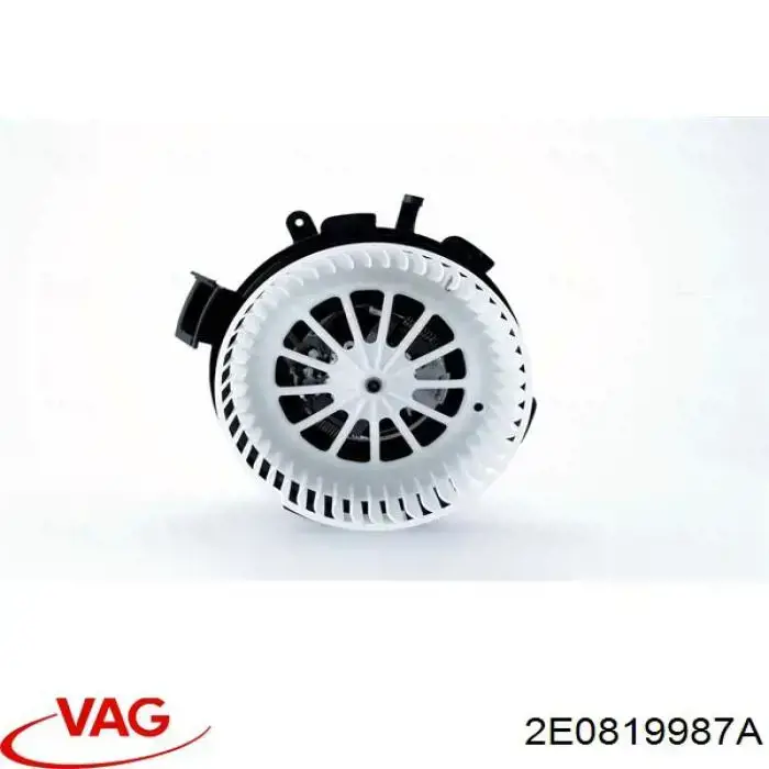 Вентилятор печки 2E0819987A VAG