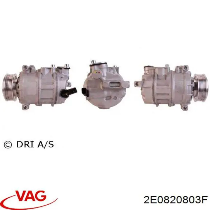 2E0820803F VAG compressor de aparelho de ar condicionado