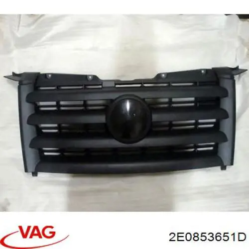 Решетка радиатора на Volkswagen Crafter 30-50 2E, 2EA, 2EB, 2ED, 2EH, 2EX