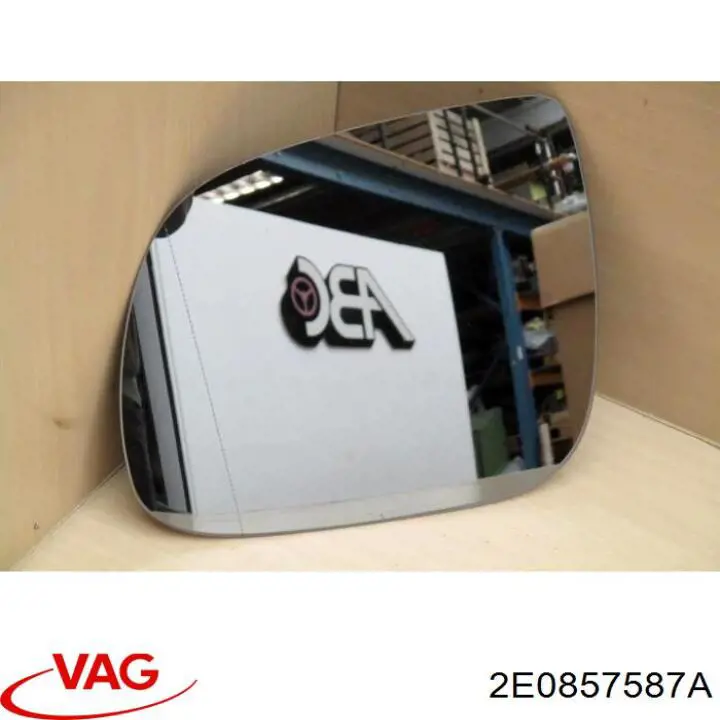Зеркальный элемент водительского зеркала VAG 2E0857587A цена, от 15.68 USD