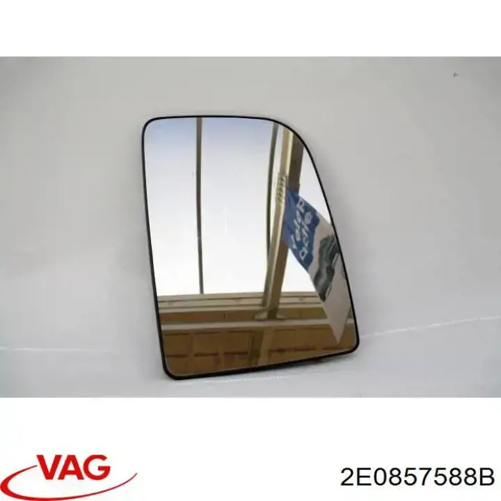 2E0857588B VAG зеркальный элемент зеркала заднего вида правого