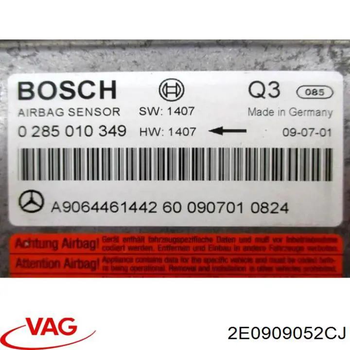  2E0959655A VAG