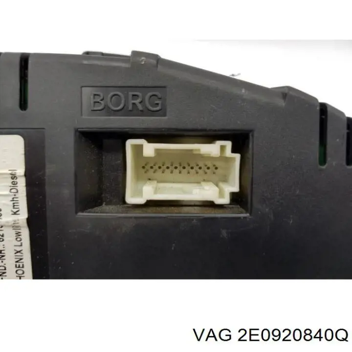 2E0920840Q VAG Щиток приборов
