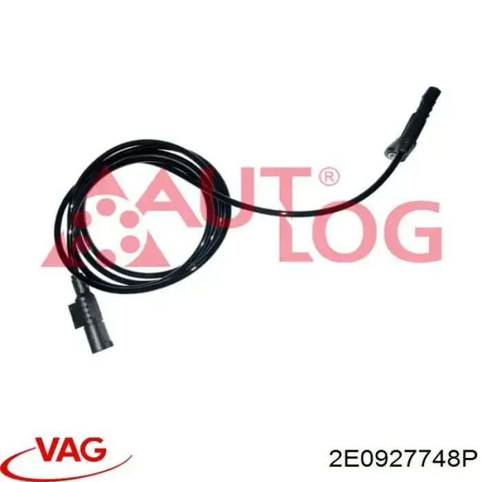 Датчик АБС (ABS) задний, левый VAG 2E0927748P цена, от 52.47 USD