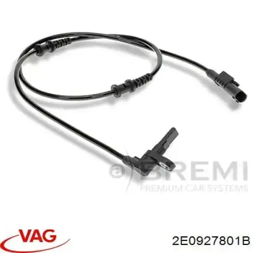 Купить 2E0927801B VAG Датчик АБС (ABS) передний