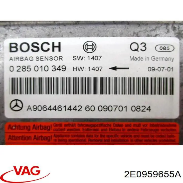  VAG 2E0959655A цена, от 25.65 USD