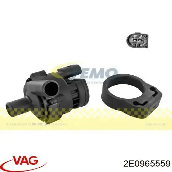 Водяной насос охлаждения электро дополнительный VAG 2E0965559 цена, от 32.19 USD