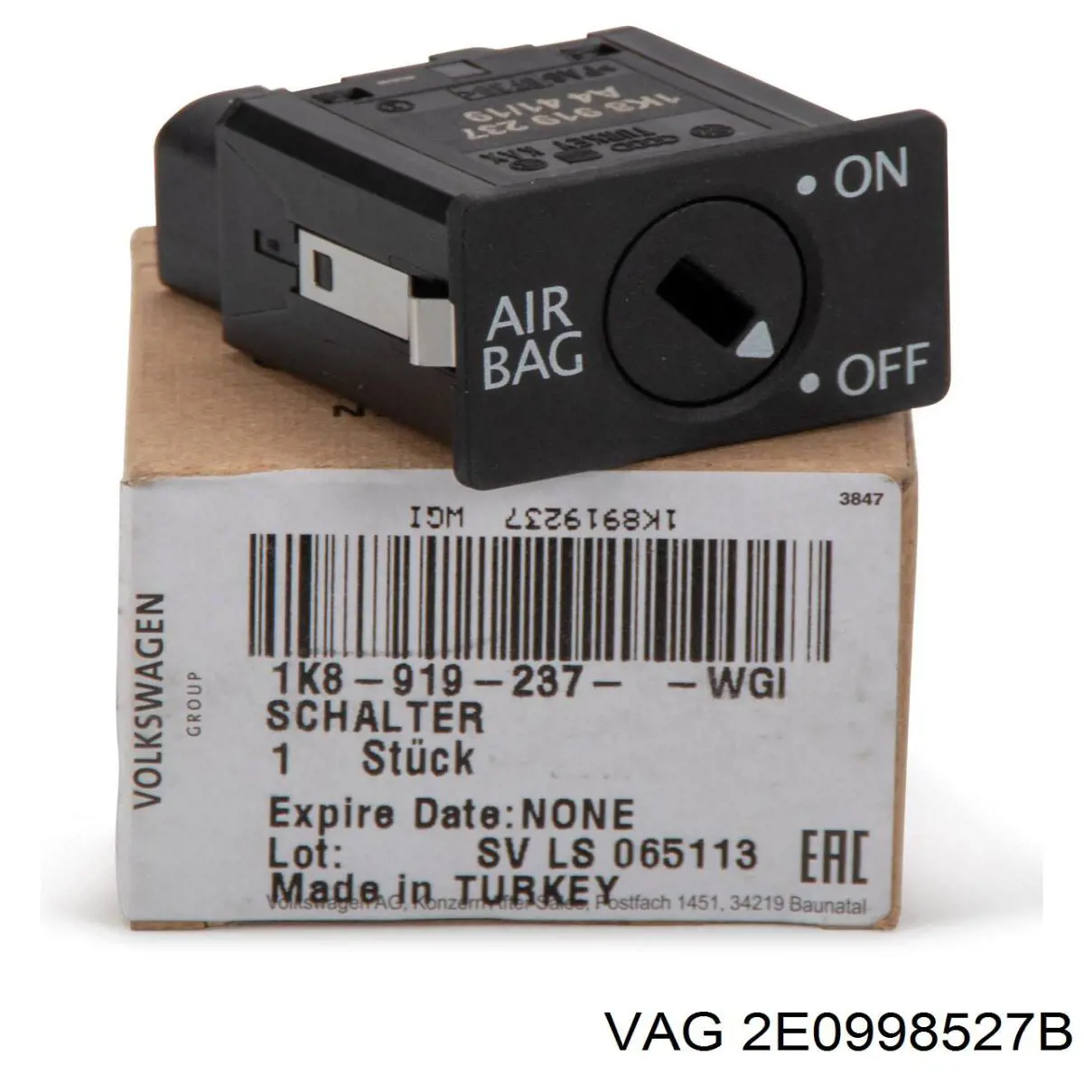  VAG 2E0998527B цена, от 304.54 USD