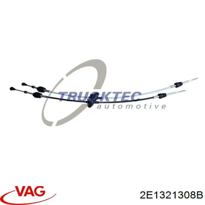 Трос переключения передач сдвоенный VAG 2E1321308B