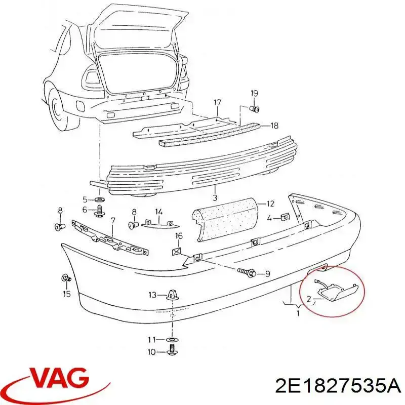  VAG 2E1827535A