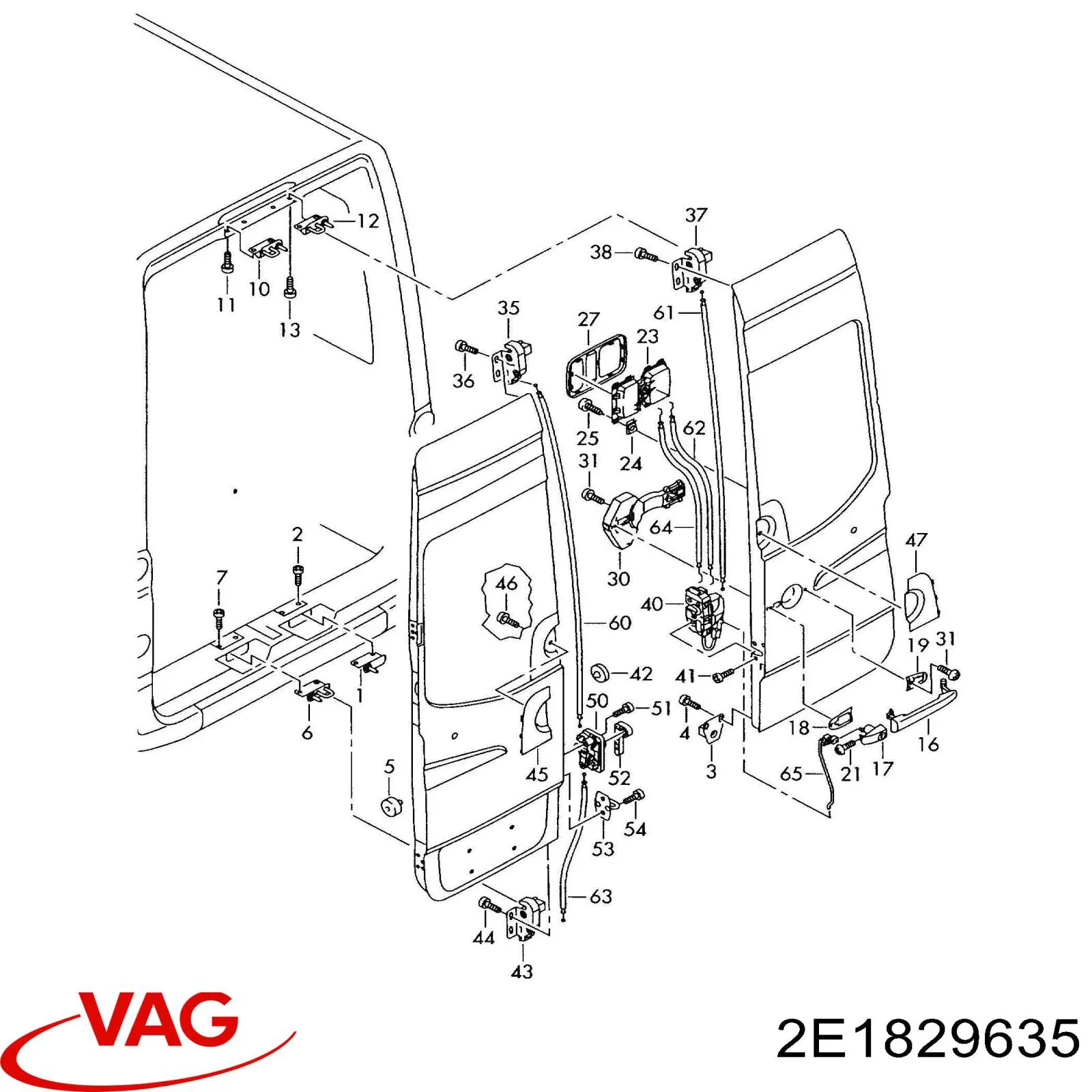  VAG 2E1829635 цена, от 19.06 USD