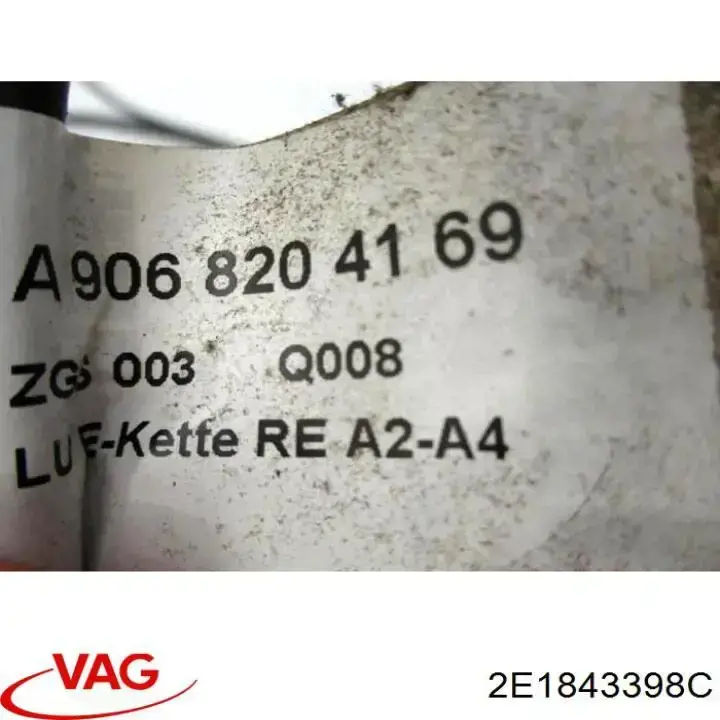 Ролик двери боковой/сдвижной, правый нижний VAG 2E1843398C цена, от 16.36 USD