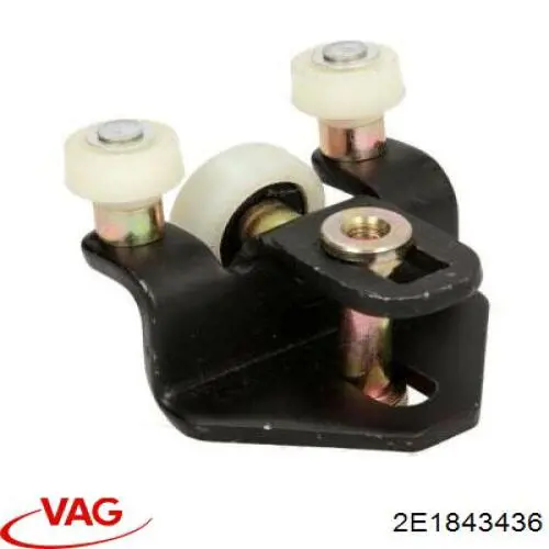 Купить 2E1843436 VAG Ролик двери боковой (сдвижной) правый верхний