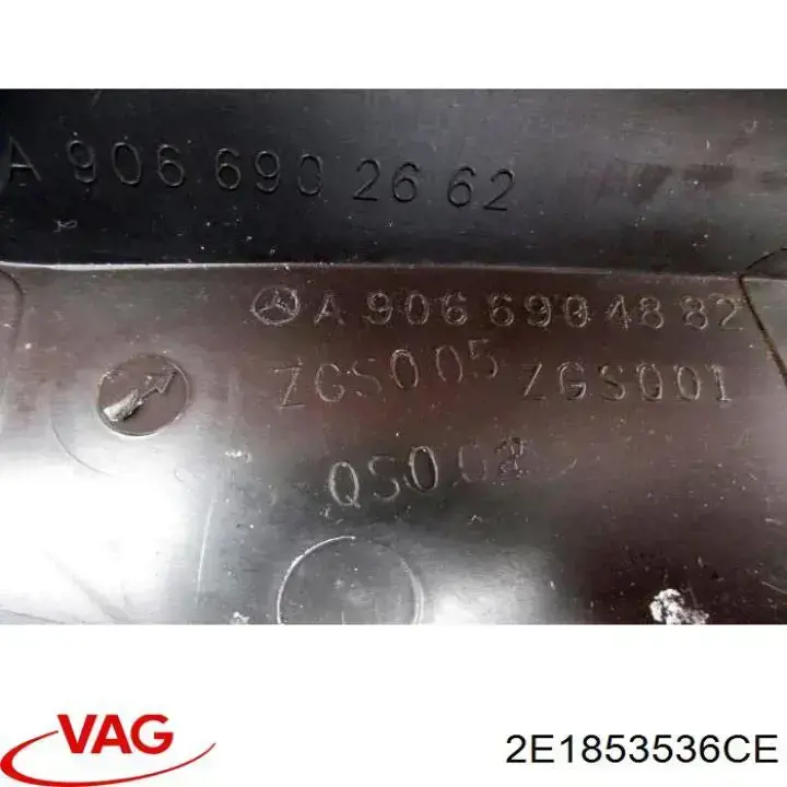 Купить 9066904882 Mercedes Накладка крыла переднего правого