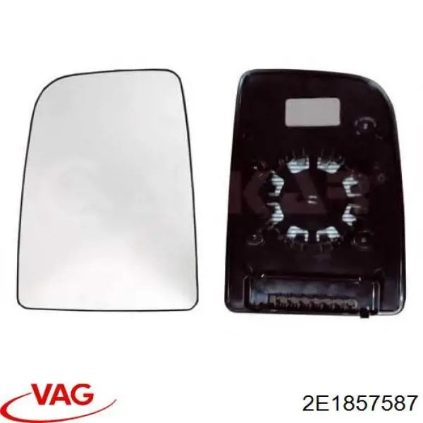 Зеркальный элемент левый VAG 2E1857587