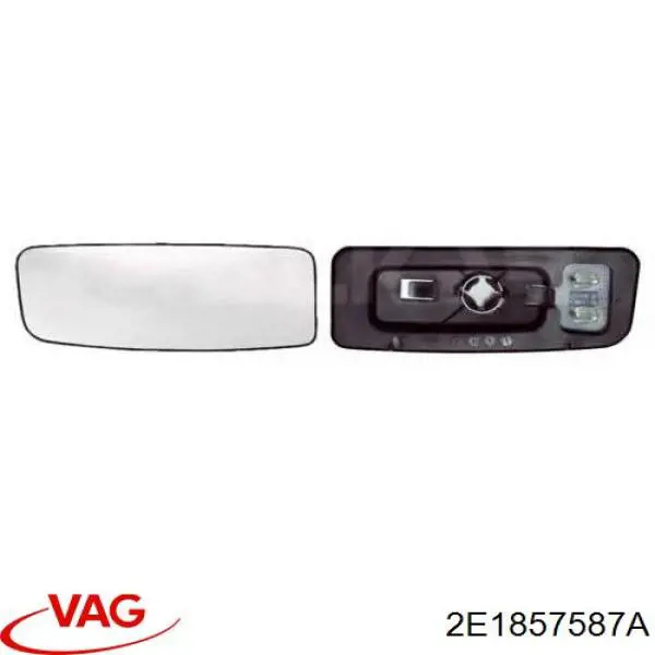 2E1857587A VAG Зеркальный элемент левого зеркала заднего вида