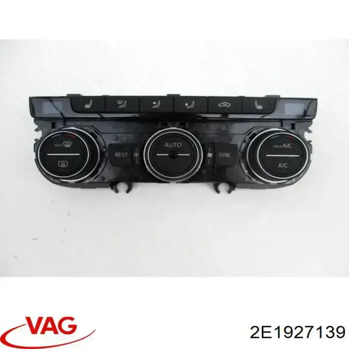 Блок управления кондиционером 2E1927139E Mercedes