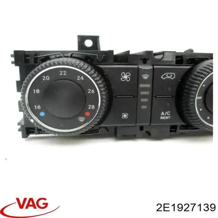 2E1927139E Mercedes Механизм управления кондиционером