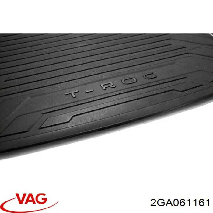 2GA061161 VAG Коврик багажного отсека