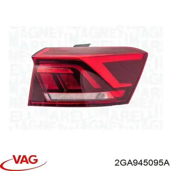 Задняя левая внешняя фара Magneti Marelli LLM592 цена, от 129.94 USD
