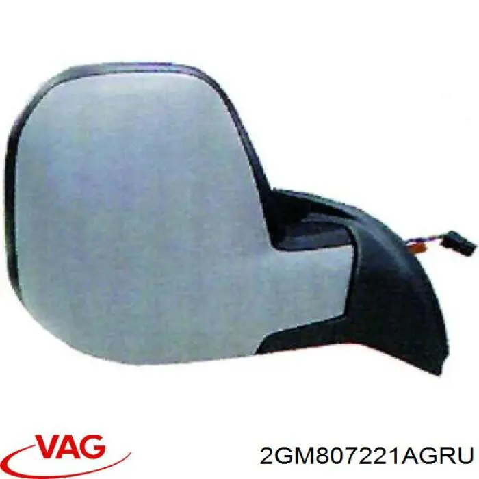 2GM807221AGRU VAG Бампер передний в сборе