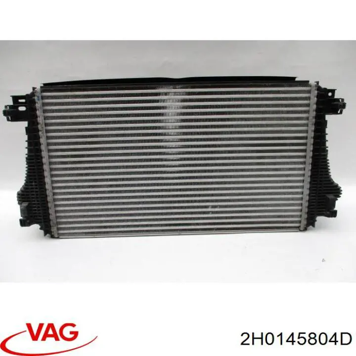 2H0145804D VAG radiador de intercooler