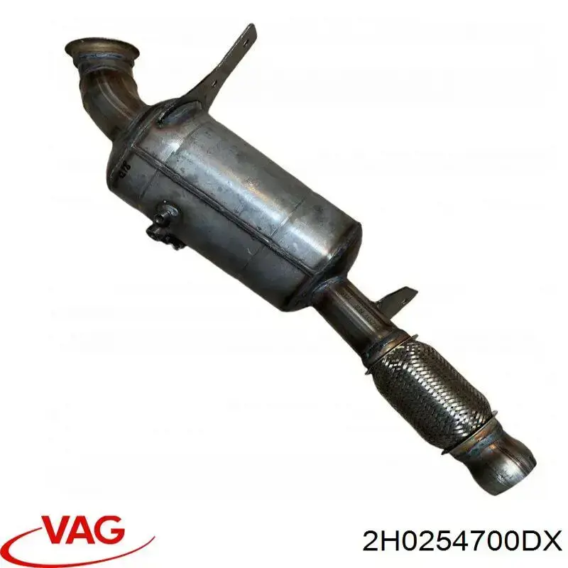 Сажевый фильтр DPF на Volkswagen AMAROK  2HA, 2HB, S1B, S6B, S7A, S7B