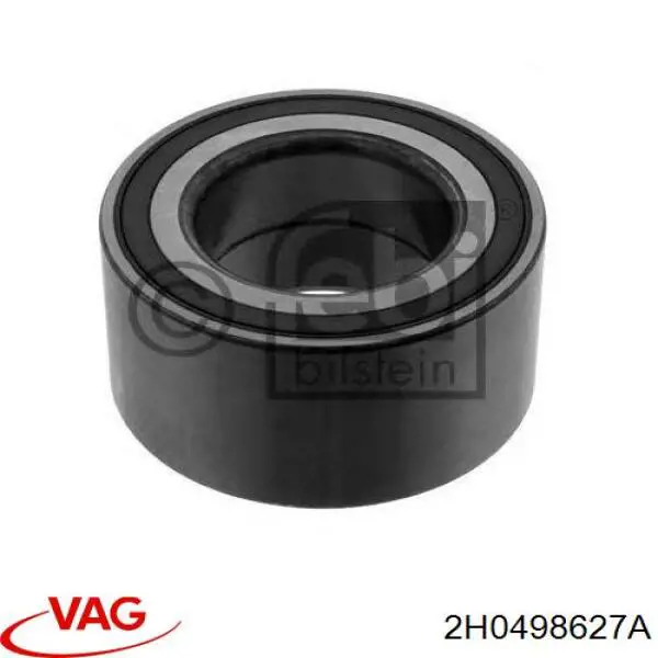 Rolamento de cubo dianteiro 2H0498627A VAG